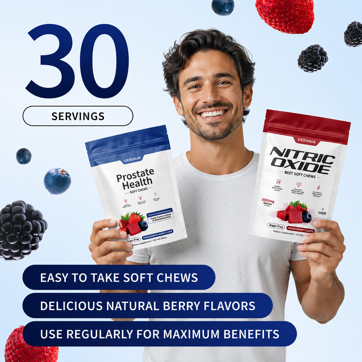 Prostate Health and Nitric Oxide Chews